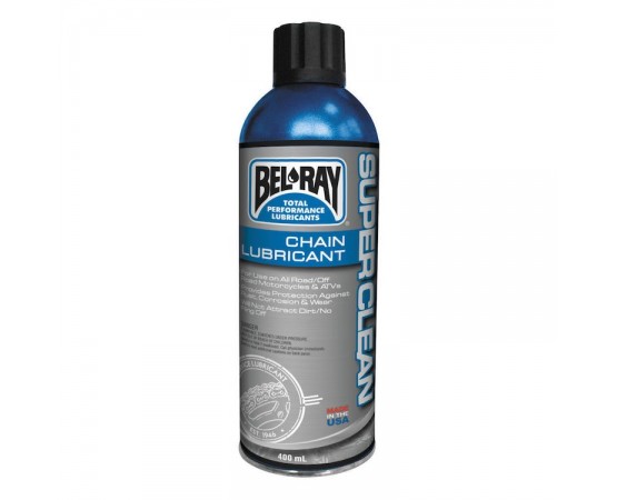 BEL-RAY SUPER CLEAN CHAIN LUBE 400ML