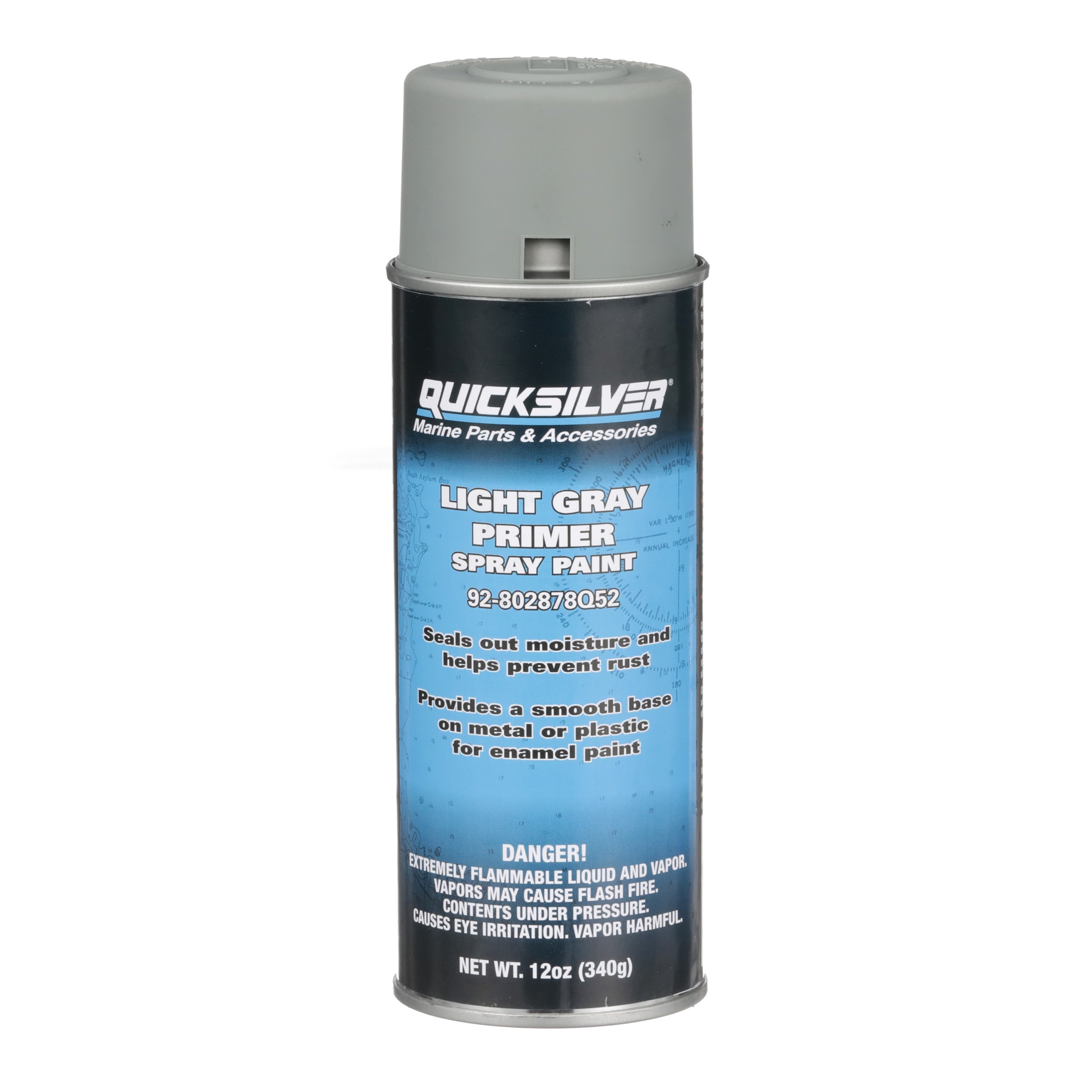QUICKSILVER SPRAY PAINT LIGHT GRAY PRIMER 340G