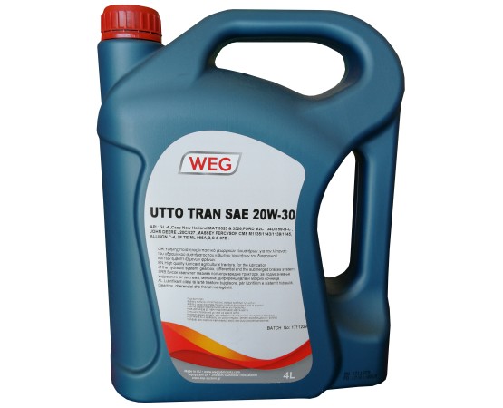 WEG UTTO TRAN 20W30 4L/20L