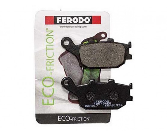 ΟΡΓΑΝΙΚΑ ΤΑΚΑΚΙΑ ΠΙΣΩ FERODO FDB754EF ΓΙΑ HONDA / KAWASAKI/ SUZUKI/ YAMAHA