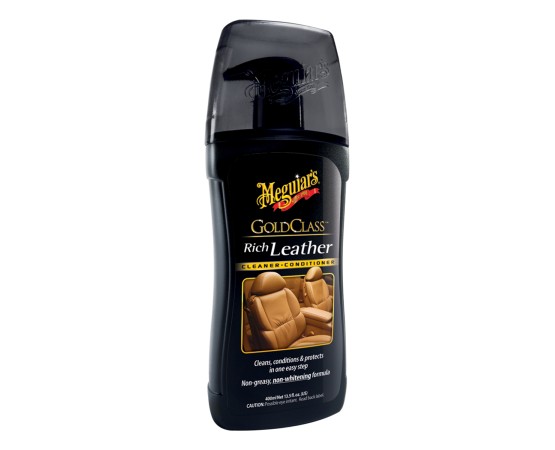 MEGUIAR'S GOLD CLASS RICH LEATHER CLEANER / CONDITIONER GEL G17914 ΤΖΕΛ ΠΛΟΥΣΙΑΣ ΠΕΡΙΠΟΙΗΣΗΣ ΔΕΡΜΑΤΩΝ 13.5oz / 400ml