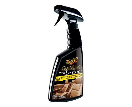 MEGUIAR'S GOLD CLASS RICH LEATHER CLEANER / CONDITIONER SPRAY G10916 ΣΠΡΕΫ ΠΛΟΥΣΙΑΣ ΠΕΡΙΠΟΙΗΣΗΣ ΔΕΡΜΑΤΩΝ 15.2oz / 450ML