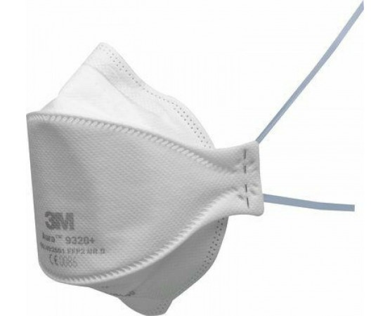 3M Aura Μάσκα Σωματιδίων, FFP2, Χωρίς βαλβίδα, 9320+ 1τμχ