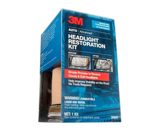 3M HEADLIGHT RESTORATION KIT 39073 Κιτ Επισκευής και Γυαλίσματος Προβολέων CAR CARE