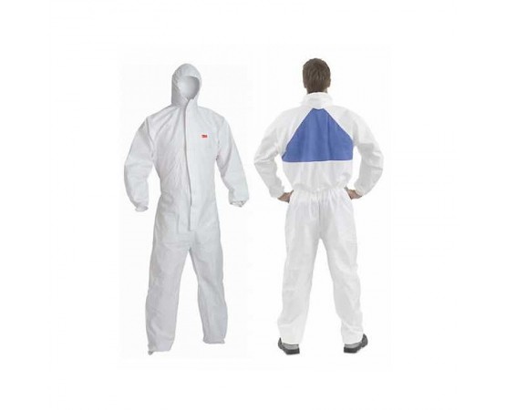 3M Ολόσωμη Φόρμα Εργασίας 4540+, Τύπου 5/6 ΛΕΥΚΗ XL