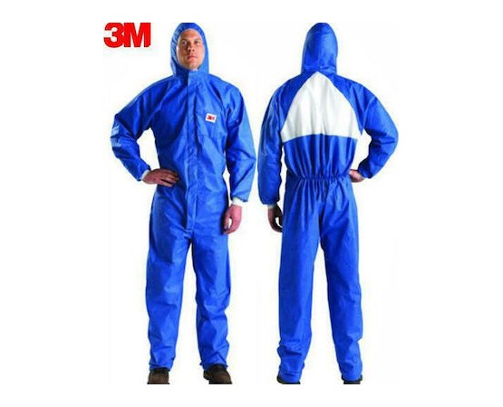 3M Προστατευτική Ολόσωμη Φόρμα Εργασίας, Μπλε, 4530 B-2XL, 1TMX