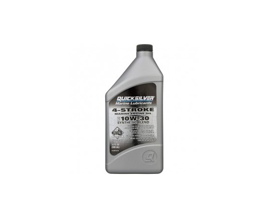 QUICKSILVER 10W30 4-STROKE SYNTHETIC MARINE OIL 1L , 4L