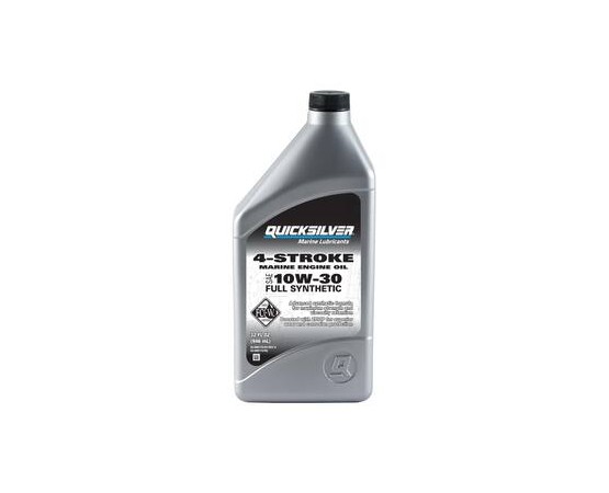 QUICKSILVER 10W30 4-STROKE FULL SYNTHETIC MARINE OIL 1L , 4L