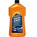 ARMOR ALL ΣΑΜΠΟΥΑΝ & ΚΕΡΙ ΓΥΑΛΙΣΜΑΤΟΣ WASH & WAX 1 LT