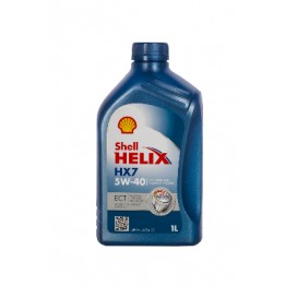 SHELL HELIX HX7 ECT 5W-40 1L/209L