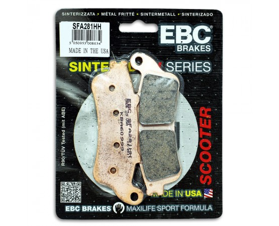 EBC ΤΑΚΑΚΙΑ SCOOTER ΜΕΤΑΛΛΙΚΑ SFA281HH