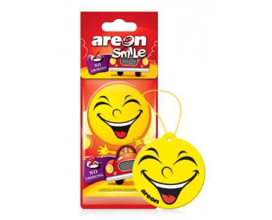 ΑΡΩΜΑΤΙΚΟ ΑΥΤΟΚΙΝΗΤΟΥ ΔΕΝΤΡΑΚΙ AREON SMILE No Smoking