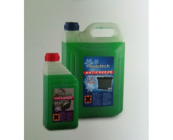 MOBITECH ANTIFREEZE -20°C 1 Kgr,4 Kgr, 20Kgr