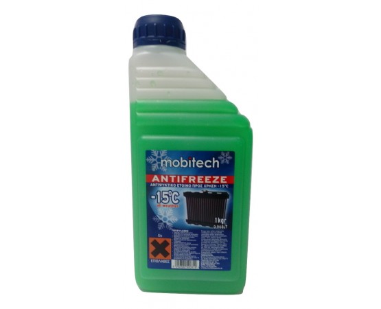 MOBITECH ANTIFREEZE -15°C 1 Kgr,4 Kgr, 20Kgr