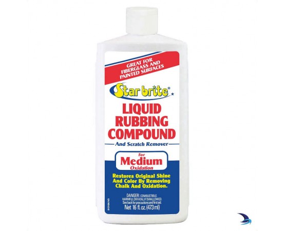 STAR BRITE LIQUID RUBBING COMPOUND MEDIUM/HEAVY 500ML