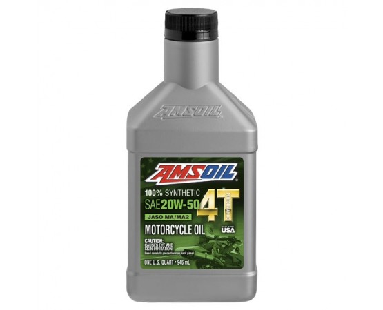 AMSOIL 4T 20W50 SYNTHETIC PERFORMANCE OIL 1L