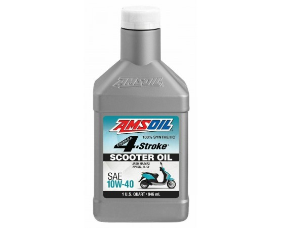 AMSOIL Συνθετικό Λάδι Μοτοσυκλέτας για Τετράχρονους Κινητήρες 10W-40 946ml