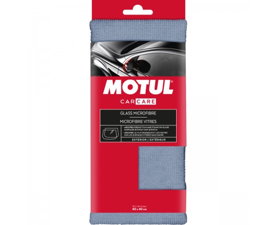 Motul Car Care Glass Microfiber Πανί Μικροϊνών Καθαρισμού Αυτοκινήτου