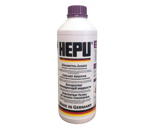 HEPU G12 Plus Συμπυκνωμένο Αντιψυκτικό Μωβ Χρώμα 1.5lt