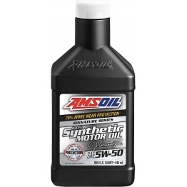 Amsoil Συνθετικό Λάδι Αυτοκινήτου Signature Series 100% Synthetic 5W-50 0.946lt