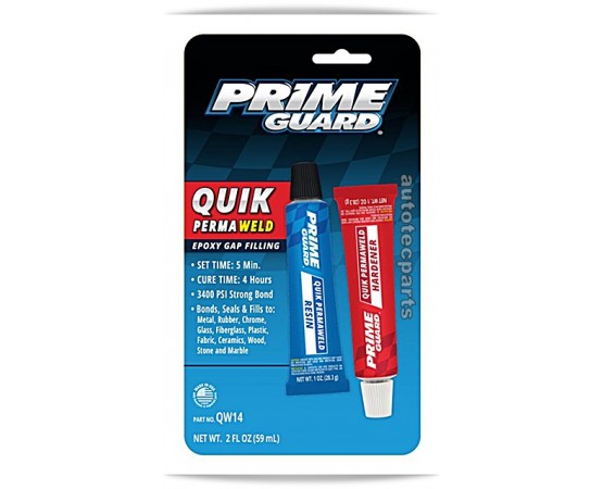 PRIME GUARD QUIK PERMAWELD Κόλλα 2 Συστατικών 60 gr