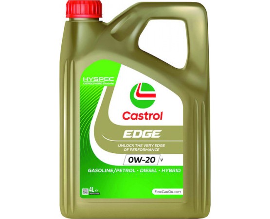 CASTROL EDGE 0W-20 V 4L