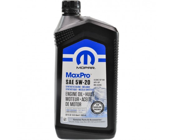 MOPAR MAXPRO 5W20 1LT/5LT