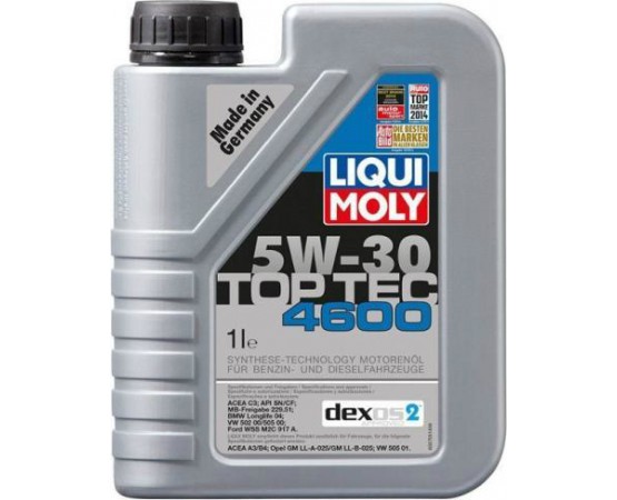 LIQUI MOLY TOP TEC 4600 5W30 1L/5L