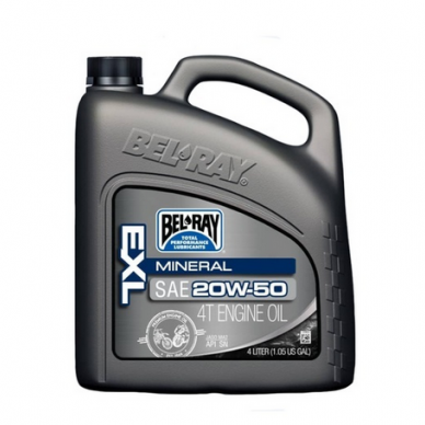BELRAY EXL MINERAL 4T 20W50  4L