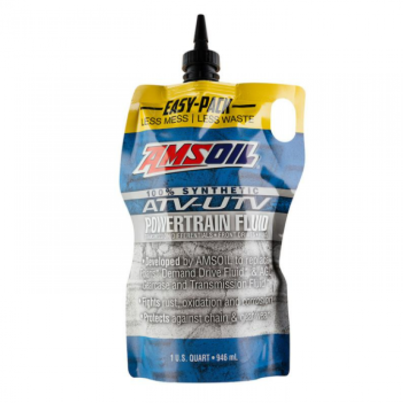 AMSOIL 100% SYNTHETIC ATV/UTV POWERTRAIN FLUID 946ML