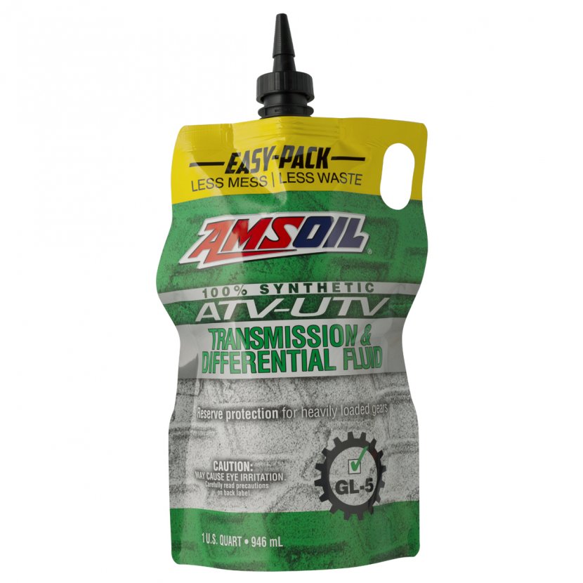 AMSOIL 100% SYNTHETIC ATV/UTV TRANSMISSION & DIFFERENTIAL FLUID 946ML