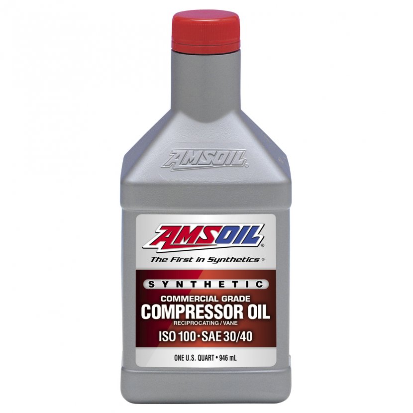 AMSOIL 100% SYNTETIC COMPESSOR OIL ISO 100 SAE 30/40 946ML