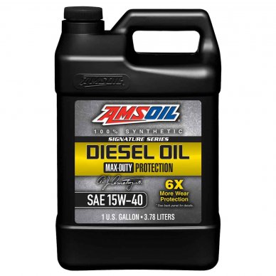 AMSOIL SIGNATURE SERIES  100% SYNTHETIC 15W40 MAX DUTY  3,78LT