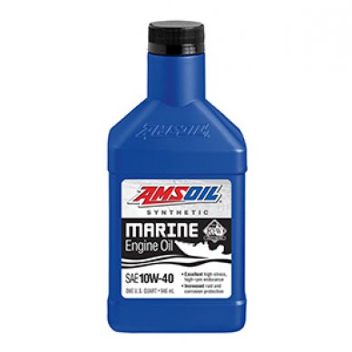 AMSOIL  10W40  100% SYNTHETIC  MARINE ENGINE 946ML