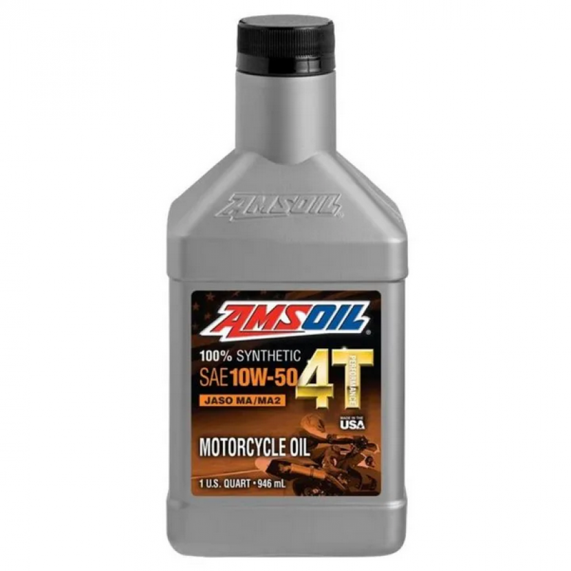 AMSOIL 4T PERFORMANCE 10W50 100% SYNTHETIC 946ML