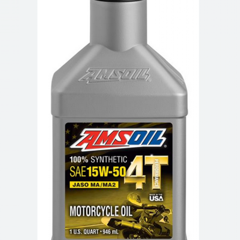 AMSOIL 4T PERFORMANCE 15W50 100% SYNTETIC 946ML