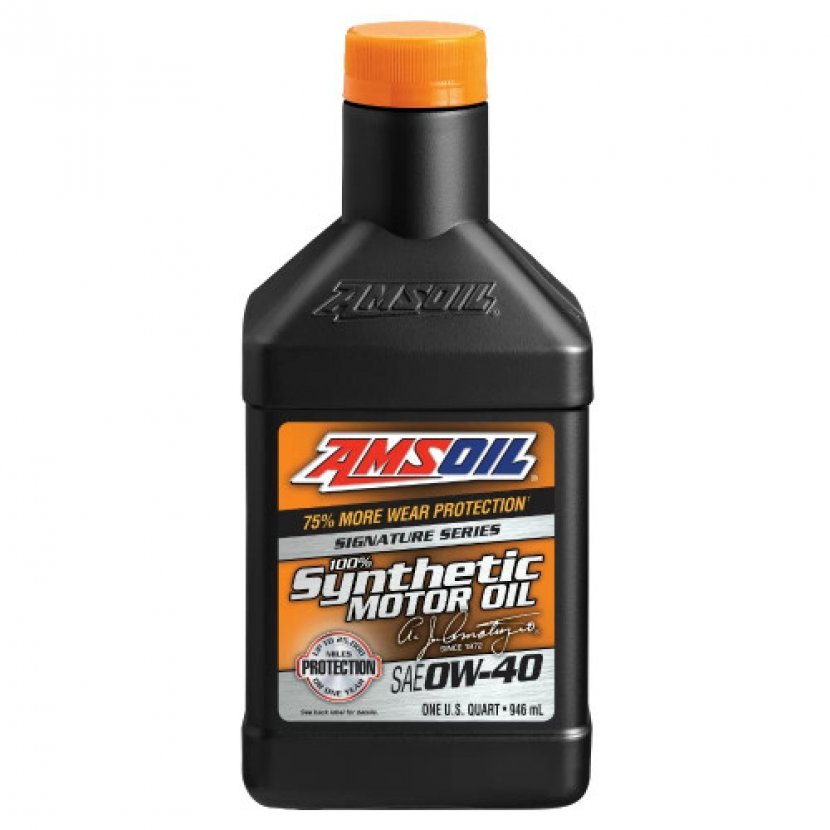 AMSOIL SIGNATURE SERIES  100% SYNTHETIC 0W40 946ML