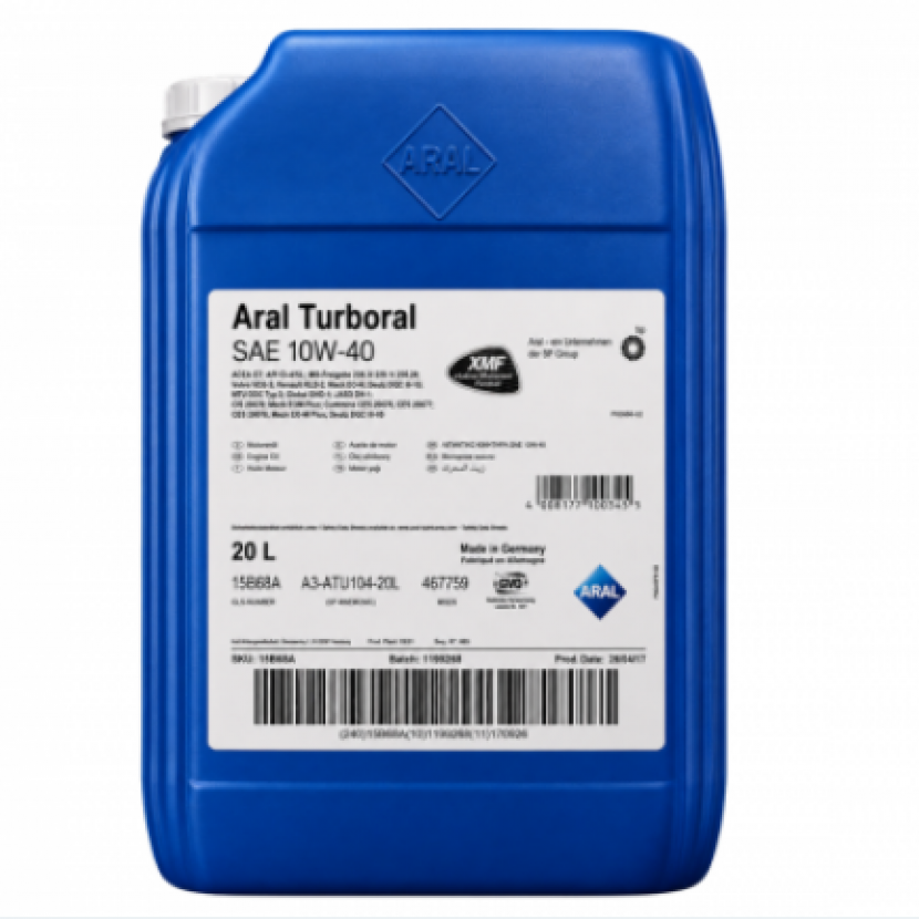 ARAL MEGATURBORAL 10W40 20L