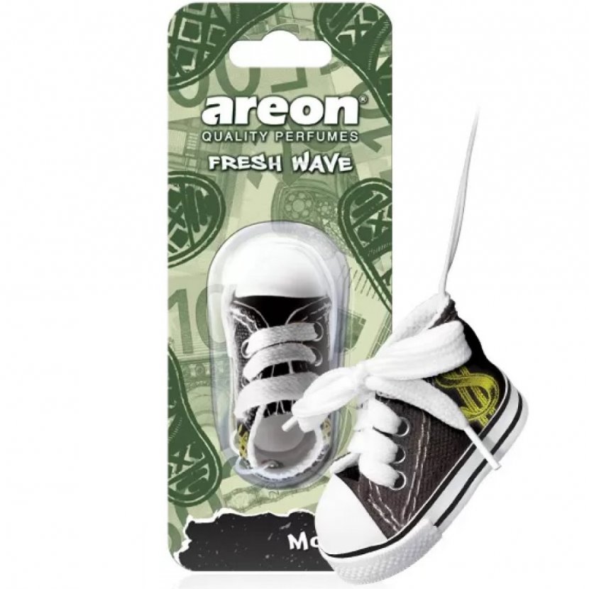 AREON FRESH WAVE ΑΡΩΜΑΤΙΚΟ ΑΥΤΟΚΙΝΗΤΟΥ ΠΑΠΟΥΤΣΙ MONEY