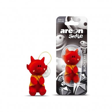 AREON ΑΡΩΜΑΤΙΚΟ ΑΥΤΟΚΙΝΗΤΟΥ SMILE BLACK CRYSTAL DEVIL