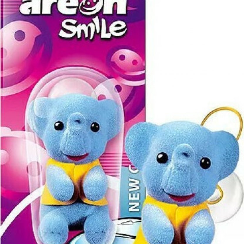 AREON ΑΡΩΜΑΤΙΚΟ ΑΥΤΟΚΙΝΗΤΟΥ SMILE NEW CAR ELEPHANT