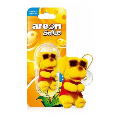 AREON ΑΡΩΜΑΤΙΚΟ ΑΥΤΟΚΙΝΗΤΟΥ SMILE VANILLA DOG YELLOW