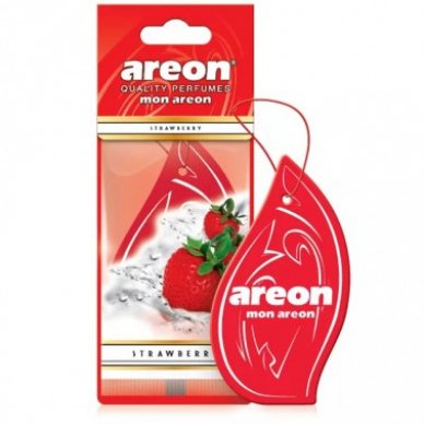 AREON ΑΡΩΜΑΤΙΚΟ ΑΥΤΟΚΙΝΗΤΟΥ ΔΕΝΤΡΑΚΙ STRAWBERRY