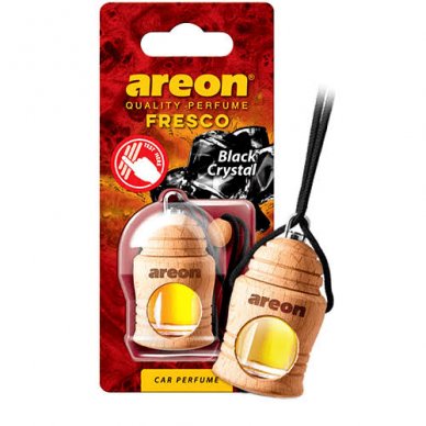AREON ΑΡΩΜΑΤΙΚΟ ΑΥΤΟΚΙΝΗΤΟΥ FRESCO  BLACK CRYSTAL