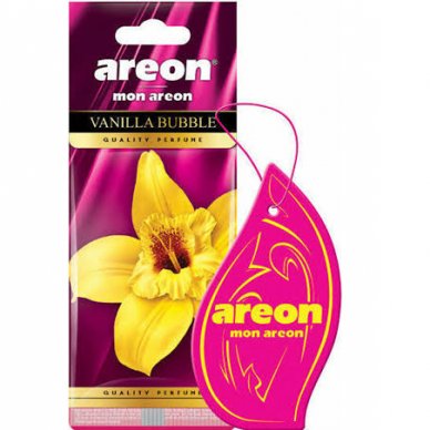 AREON ΑΡΩΜΑΤΙΚΟ ΑΥΤΟΚΙΝΗΤΟΥ ΔΕΝΤΡΑΚΙ VANILLA BUBBLE