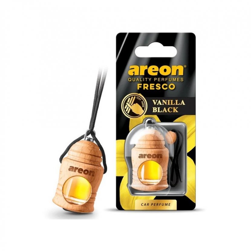 AREON FRESCO ΑΡΩΜΑΤΙΚΟ ΑΥΤΟΚΙΝΗΤΟΥ VANILLA BLACK