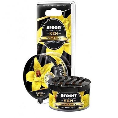 AREON KEN ΑΡΩΜΑΤΙΚΟ ΑΥΤΟΚΙΝΗΤΟΥ VANILLA BLACK