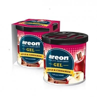 AREON GEL  ΑΡΩΜΑΤΙΚΟ ΑΥΤΟΚΙΝΗΤΟΥ APPLE CINNAMON