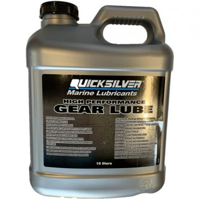 QUICKSILVER GEAR OIL 90 HIGH PERFORMANCE 10 L